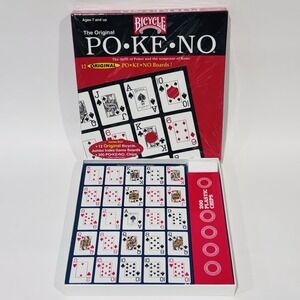 Bicycle 2010 The Original Po-Ke-No Combination of Poker & Keno Complete EUC